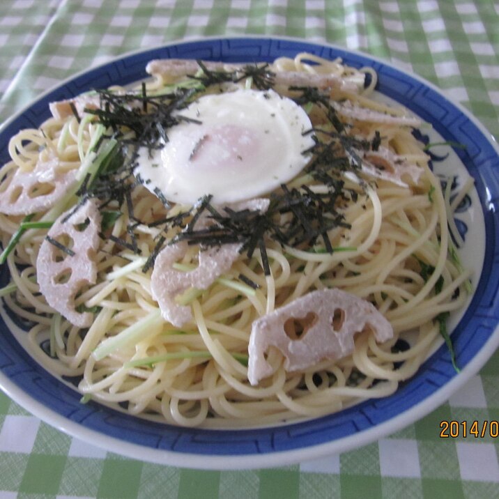 レンジとお鍋一つでできる！簡単たらこパスタ